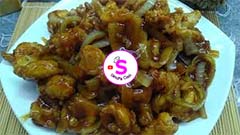 Cumi Goreng Tepung Saus Mentega