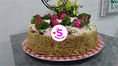 Indomie Cake Ulang Tahun