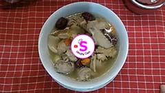 Sup Ayam Obat Cina
