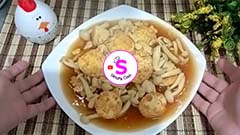 Tofu Tumis Jamur
